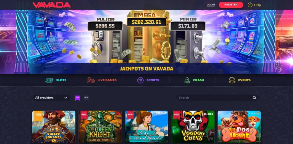 Screenshot of Vavada Casino tournament zone – jackpot races, free-entry slot battles, countdown timers, and massive prize pools for top leaderboard finishers.