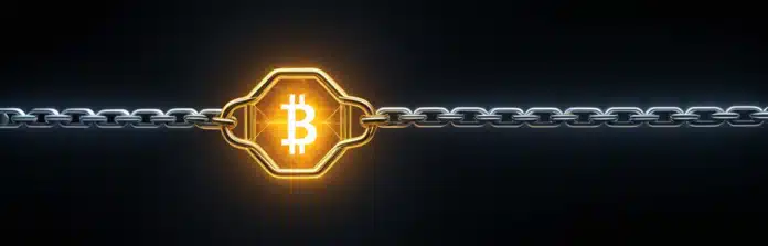 Digital connection point glowing in a decentralized network, representing meaningful communication with Crypto Chance.